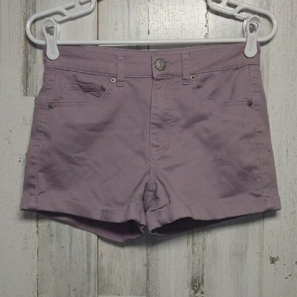Aeropostale High Waisted Midi Lavender Size 4 - Picture 1 of 6